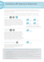 Laminas SolarZone espectral selectivas