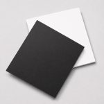 lyx Bond negro blanco mate